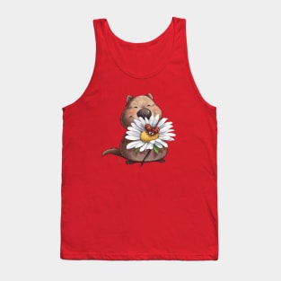 Mili Fay’s Quokka with Ladybug — I Love You Tank Top